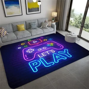 En gamingmatta är den perfekta inredningen i ett gamingrum.