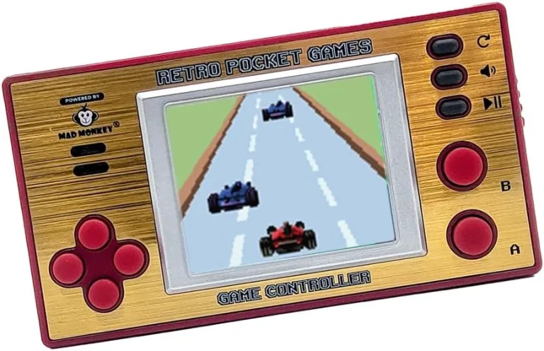 Mad Monkey 8-bitars Retro spel är en kul present för gamern.