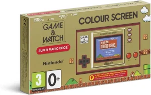 Nintendo Switch - Game & Watch Super Mario Bros är en handhållen liten konsol som man kan spela första Mario-spelet på.
