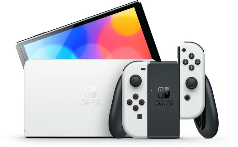 Nintendo Switch OLED är en lite dyrare present för en gamer.