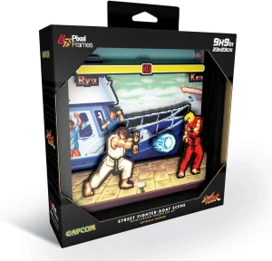 En Pixelram är en häftig och retrodoftande inredning till ett rum för gaming.