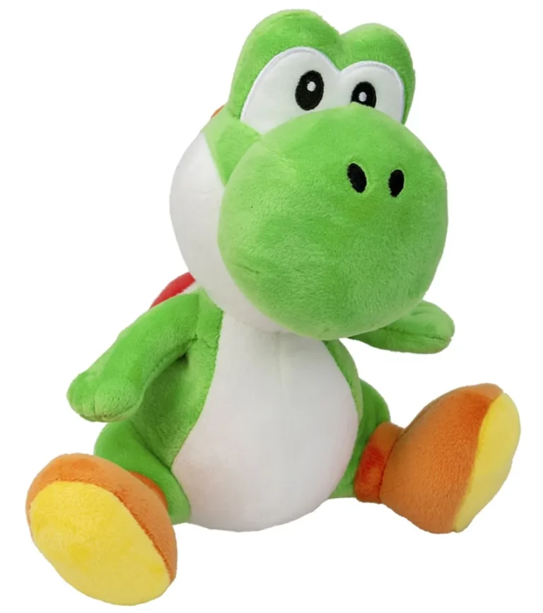 Ett gosedjur med ett motiv från spel är en gullig present till någon som tycker om gaming.